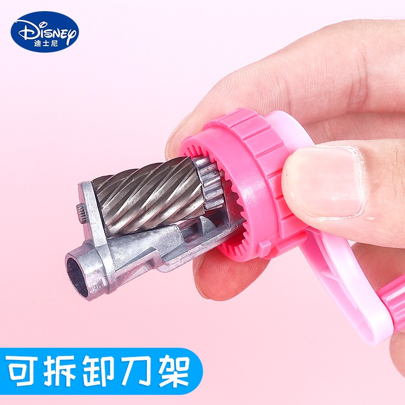 Gọt bút chì quay tay tự động cao cấp họa tiết Disney - Marvel cho bé có ảnh thật