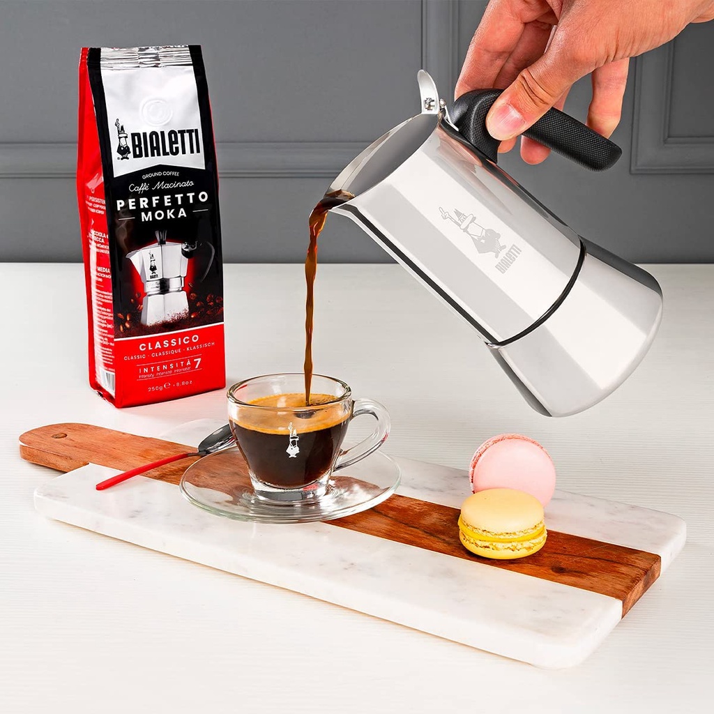 Ấm pha cafe Ý  Bialetti Venus New  dùng được trên bếp từ