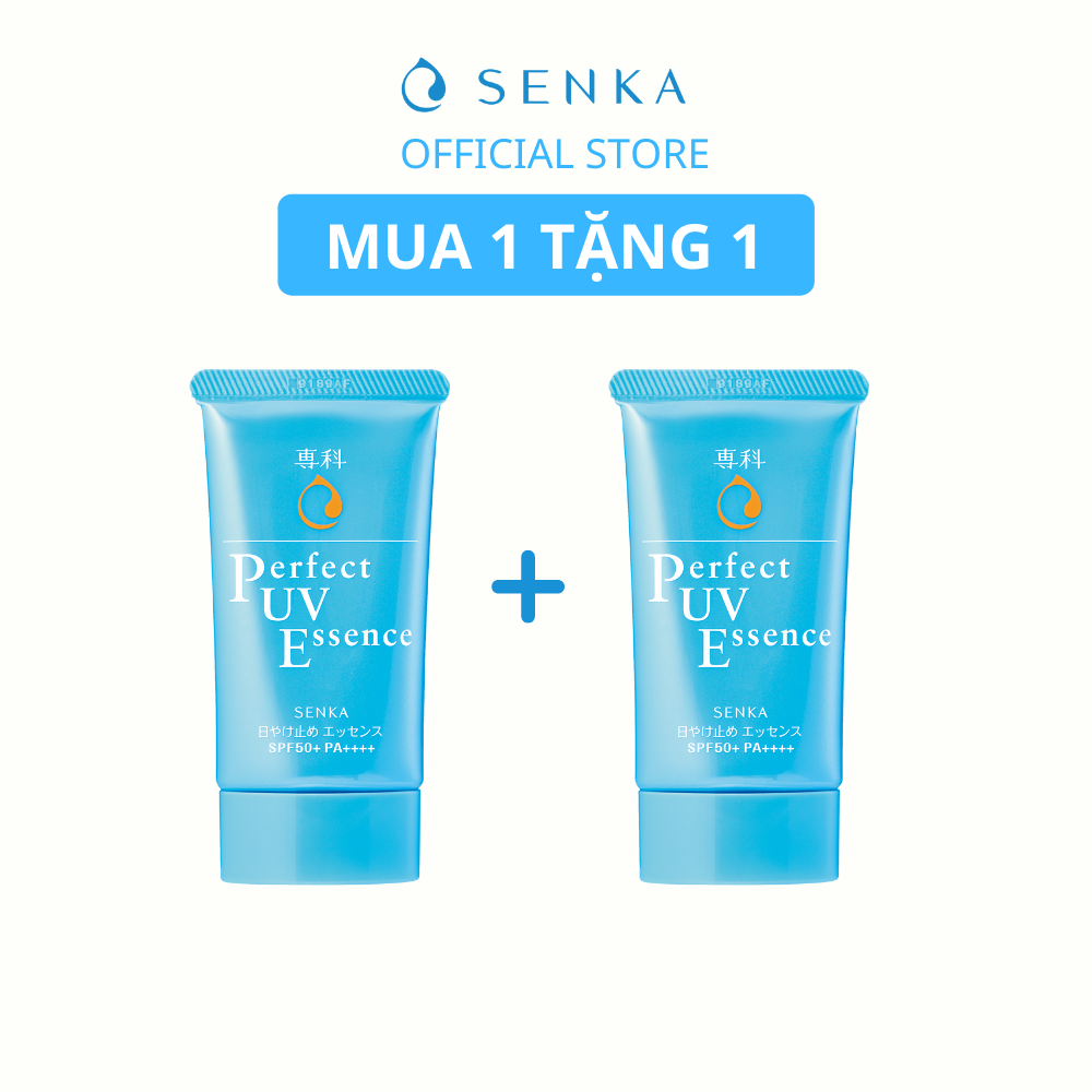 [MUA 1 TẶNG 1] Tinh chất chống nắng Senka Perfect UV Essence 50g