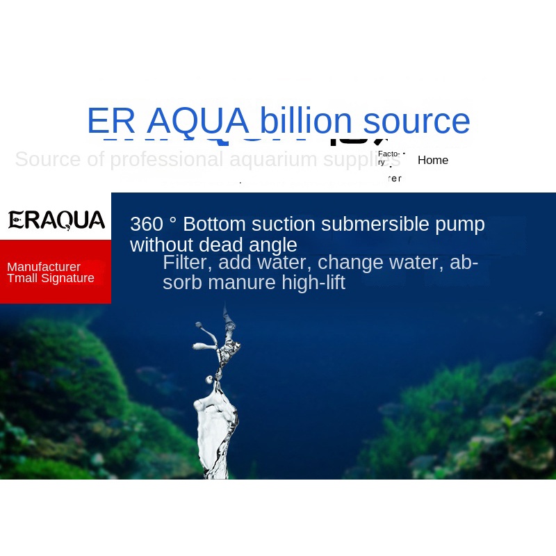 Máy Bơm Nước Ba Trong Một Cho Bể Cá Cảnh Phong Cách Âu Mỹ