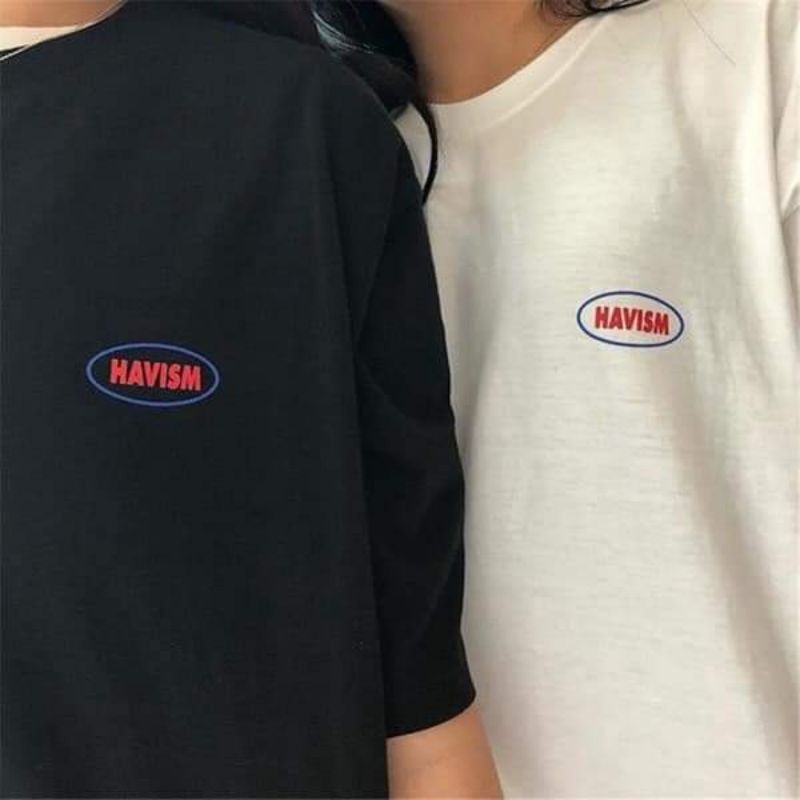 Áo thun nữ tay lỡ form rộng unisex HAVISM