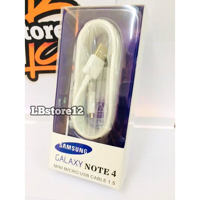 Dây Cáp Sạc Nhanh Chính Hãng 100% Cho Samsung Galaxy Note 4 Note 5 S6 S7edge