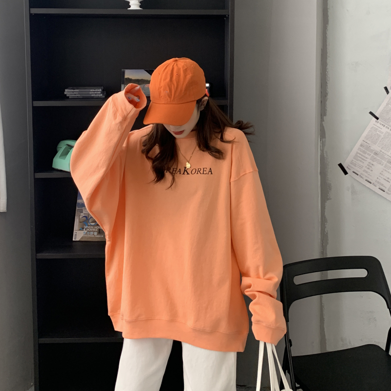 Áo sweater nữ họa tiết chữ in đơn giản thời trang | BigBuy360 - bigbuy360.vn