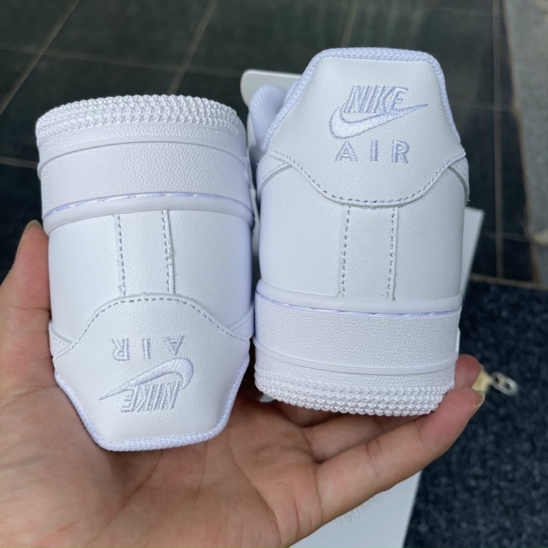(BEST QUALITY) Giày AF1 All White Đầy Đủ Hộp Bảo Vệ Và Tặng Kèm Tất | BigBuy360 - bigbuy360.vn