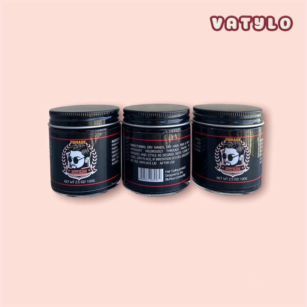 Sáp Vuốt Tóc Nam CUZIN Keo vuốt tóc nam Gel tạo kiểu undercut side part mùi thơm dễ chịu MN39