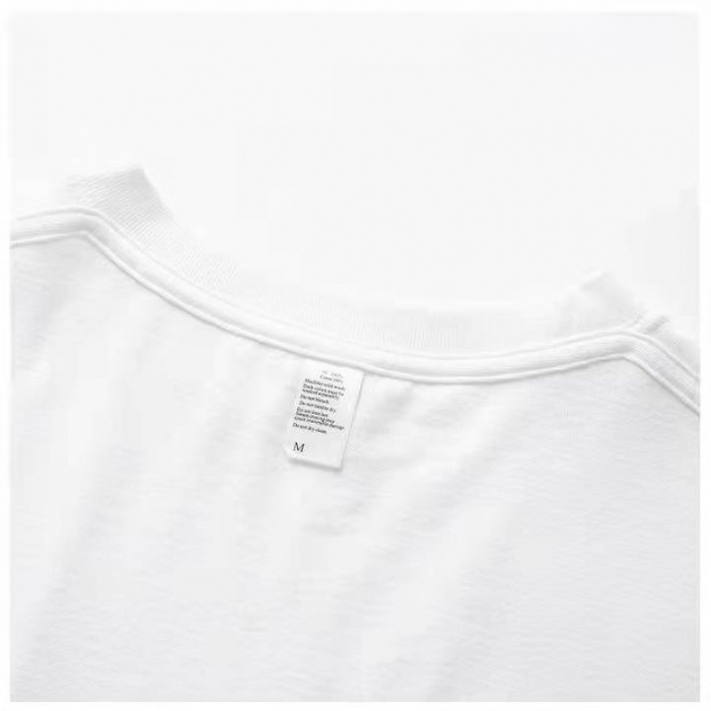 Áo Thun Cotton Tay Ngắn Dáng Rộng In Hoạt Hình Kiểu Hàn Quốc Thời Trang Mùa Hè Cho Nam Và Nữ