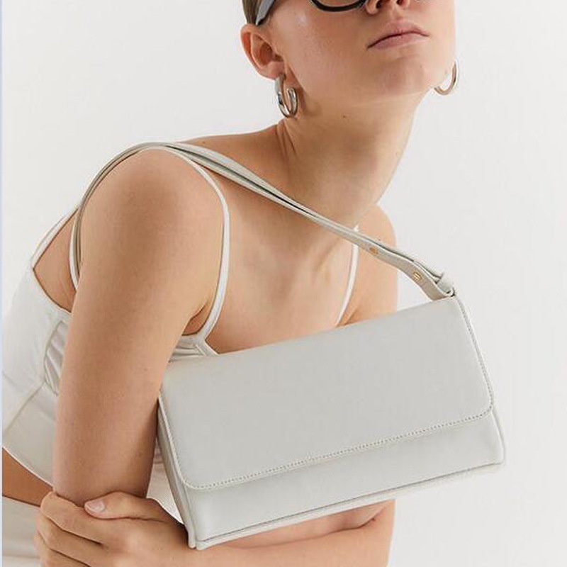 Túi Đeo Chéo Màu Trơn Đơn Giản Thời Trang Mùa Hè Mới Năm 2021