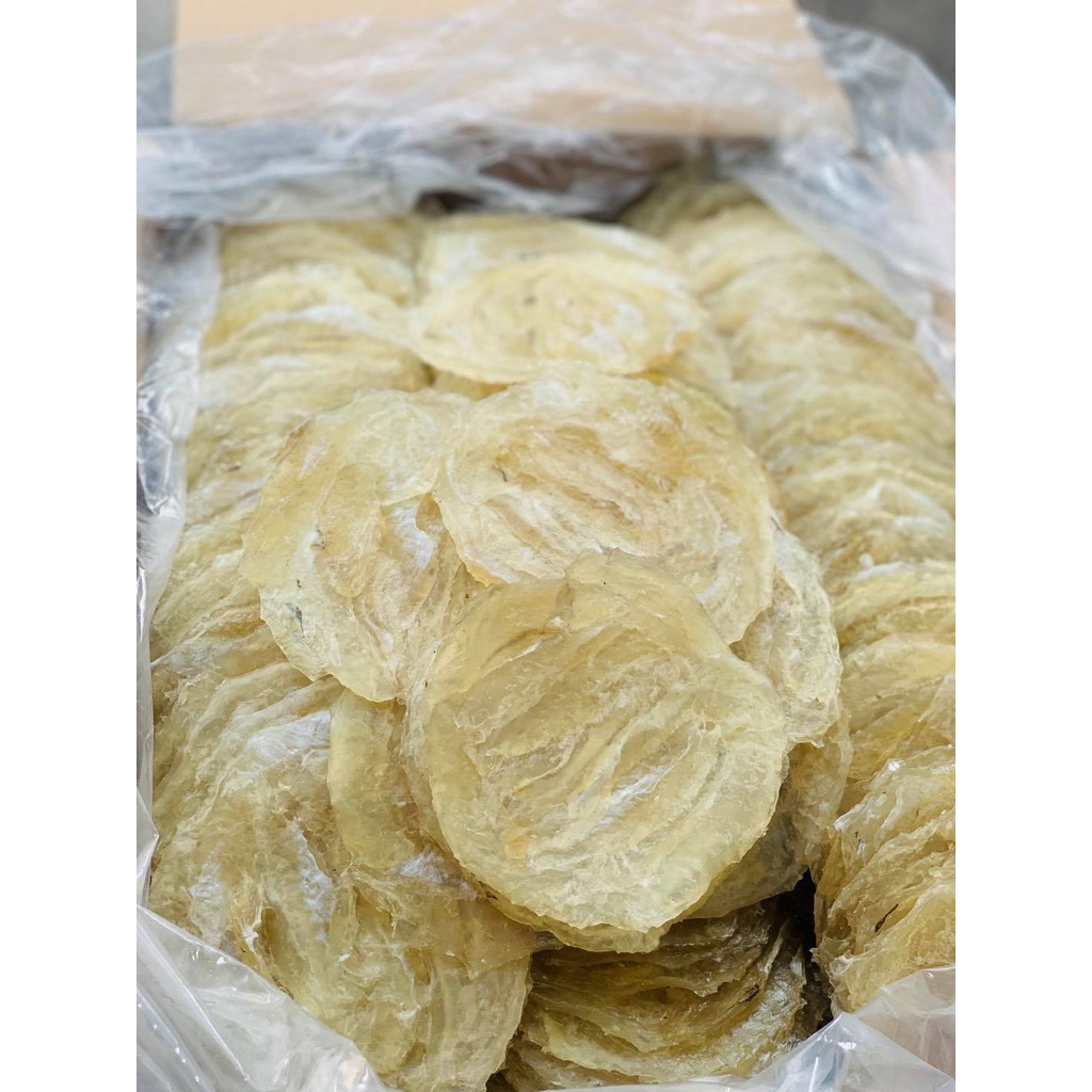 Cá bóng khô ép tròn còn gọi là cá bò khô giá sỉ loại 1 ngon ngọt chuẩn hàng cô tô, vân đồn đóng gói 500 gam, 1kg