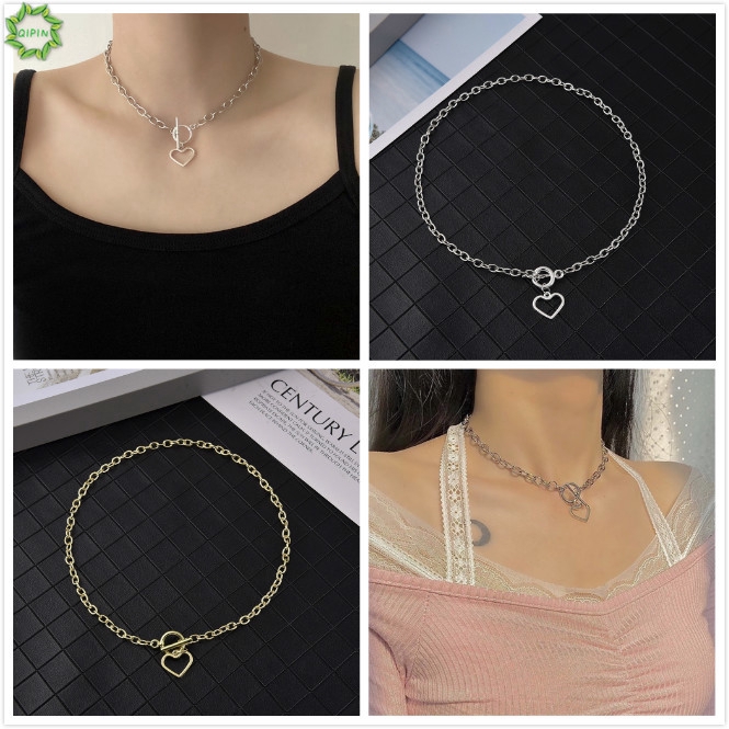 Vòng Cổ Choker Mặt Hình Trái Tim Thời Trang Cho Nữ | WebRaoVat - webraovat.net.vn