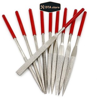 Bộ 10 dũa hợp kim đủ size