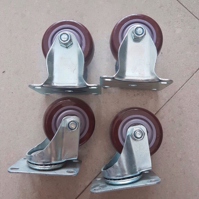 Bộ 4 bánh xe mận 75