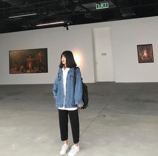 Quần baggy tây.