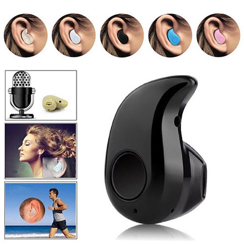 [youkuntwo]Tai nghe Bluetooth S530 nhét tai V4.1 ear-pod siêu nhỏ có nghe nhạc