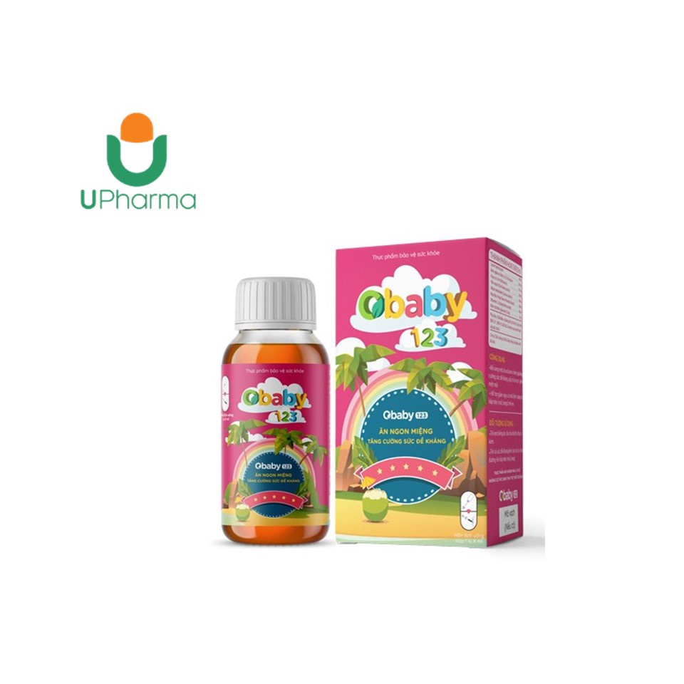 Siro uống Obaby và Obaby 123 - Hỗ trợ bé tăng đề kháng, ngủ ngon, ăn ngon