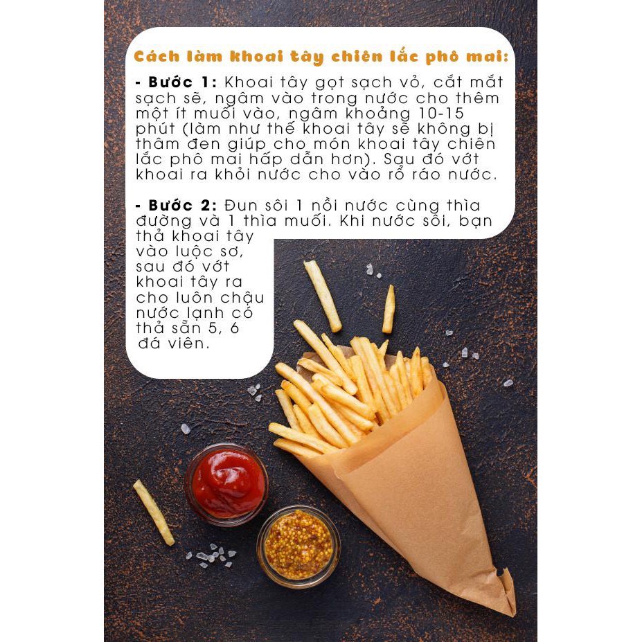 Bột Phô Mai Verozyme (Cam)