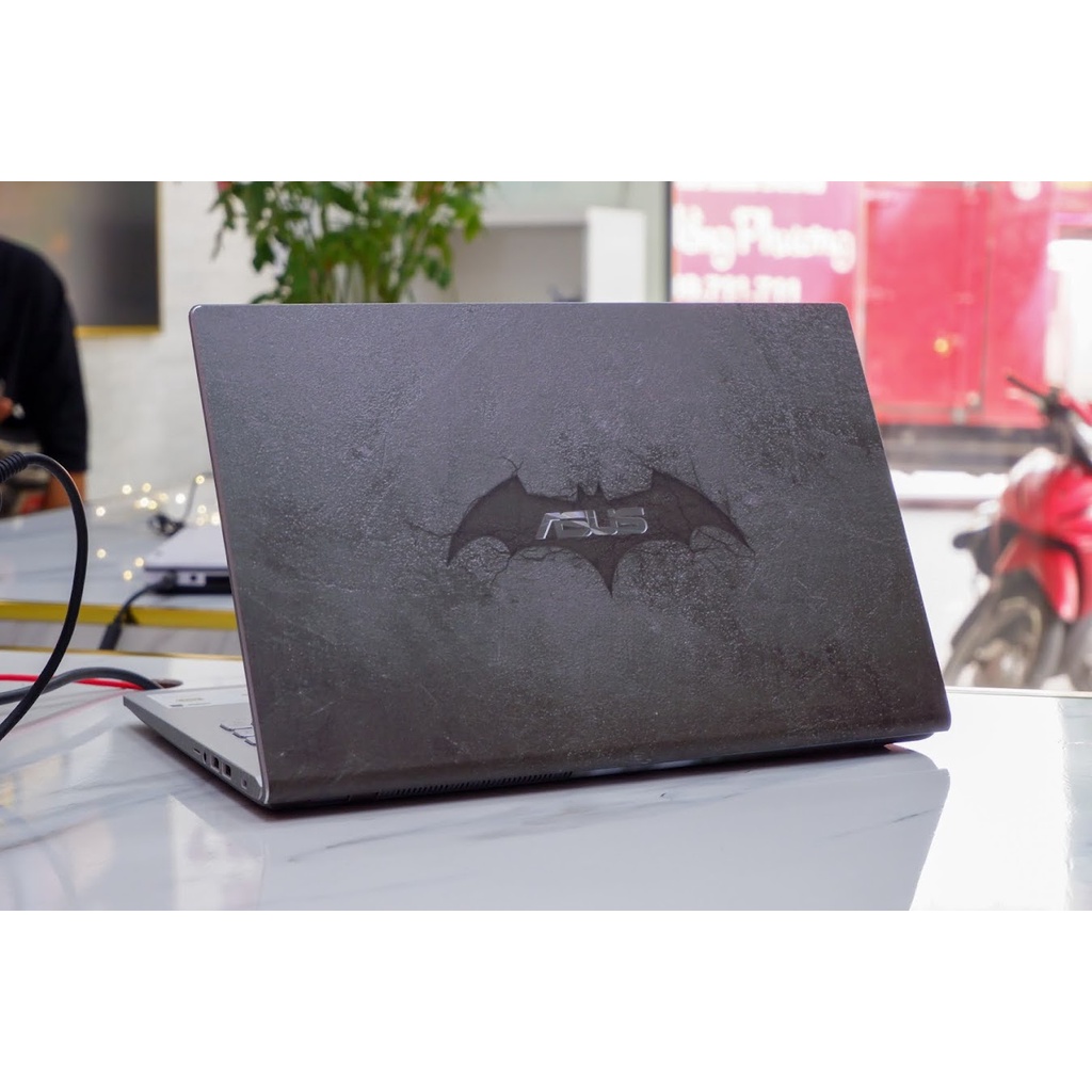 Skin Laptop In Hình Người Dơi Bát Man Dành Cho Các Dòng Máy Dell Hp Asus Msi Acer Lenovo Macbook Theo Yêu Cầu