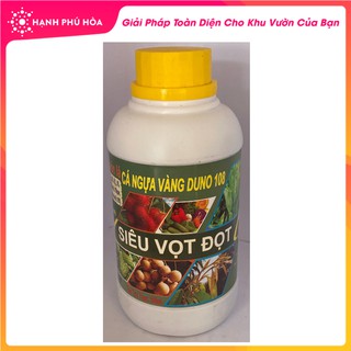 Phân Bón Lá Cá Ngựa Vàng DUNO 500ml/ Chai- Siêu Vọt Đọt, Bung Rễ Mạnh, Đâm Chồi Nhanh, Tăng Đề Kháng