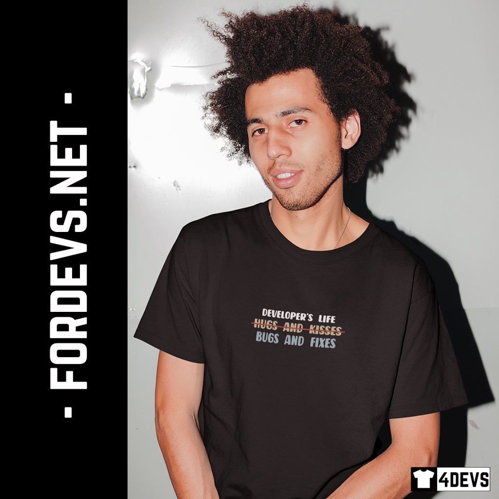 Áo thun nam Lập trình viên - Developer's Life