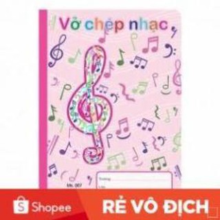 Vở chép nhạc KLONG 36tr , MS: 007