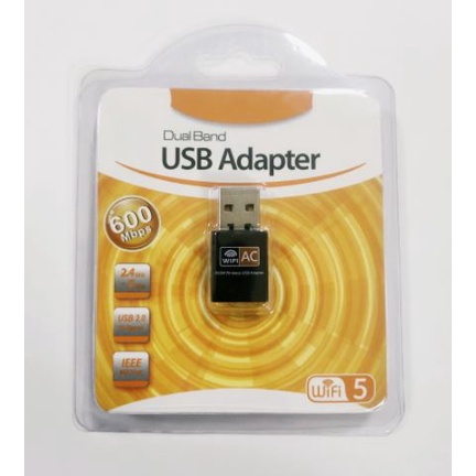 USB WiFi 5G dễ dàng với USB WIFI 600Mbps cho máy bàn PC và laptop, card mạng usb 5GHz không dâu