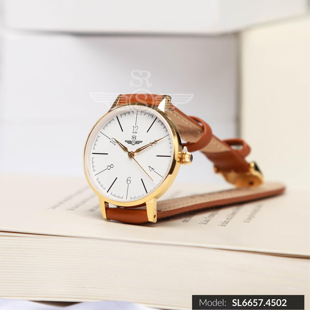 Đồng hồ nữ SRWATCH Classy SL6657.4502 Mặt kính Sapphire Chống trầy Chống nước bảo hành 12 tháng quốc tế