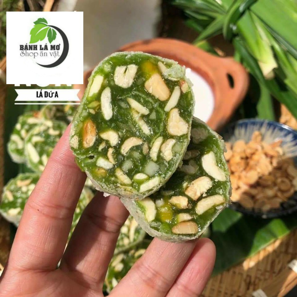 { Siêu Ngon}100GR Kẹo Dừa  Dứa Đậu Phộng KIÊN LONG- BÁNH LÁ MƠ SHOP