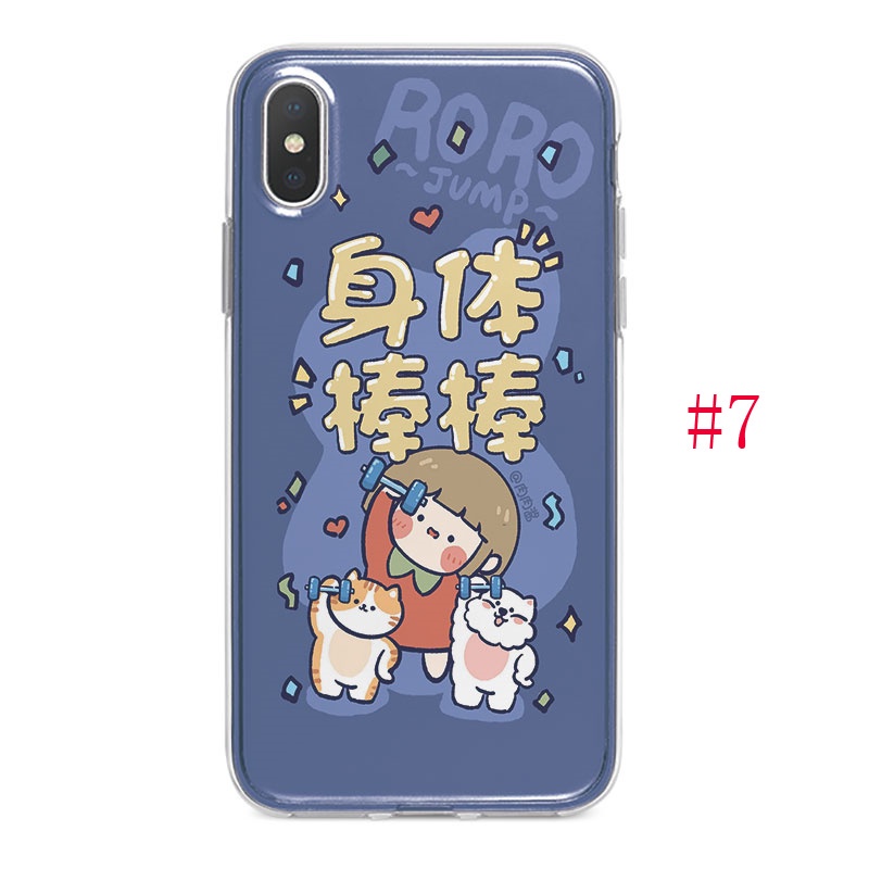 Ốp lưng Oppo A71 A77 A83 A1 F5 A12 A12E vỏ điện thoại Silicone mềm Case RORO Con gái