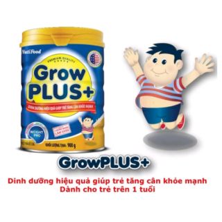 Sữa bột Nutifood tăng cân Grow Plus+ 900g