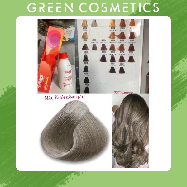 Thuốc nhuộm tóc Colorline chuẩn tông Salon an toàn cho da đầu 100ml