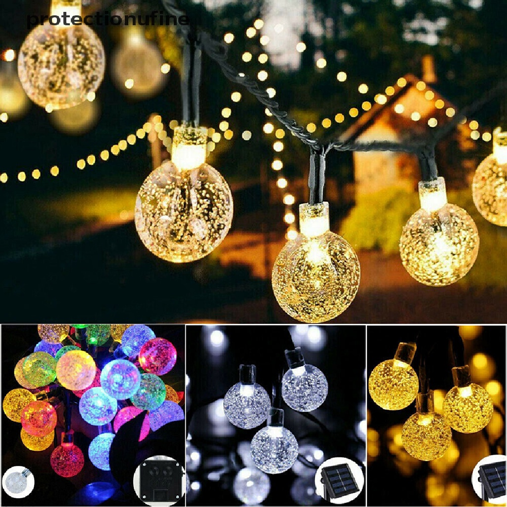 Dây Đèn LED 50 Bóng PR3VN 20 30 Sử Dụng Năng Lượng Mặt Trời Trang Trí Sân Vườn Martijn