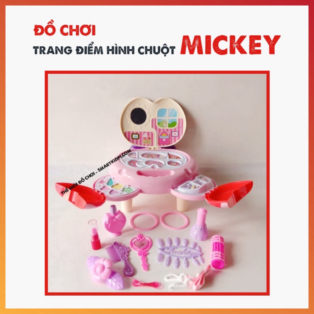 [MỚI NHẤT 2022] ĐỒ CHƠI TRANG ĐIỂM THẬT XÂU VÒNG CÓ ĐÈN MICKEY