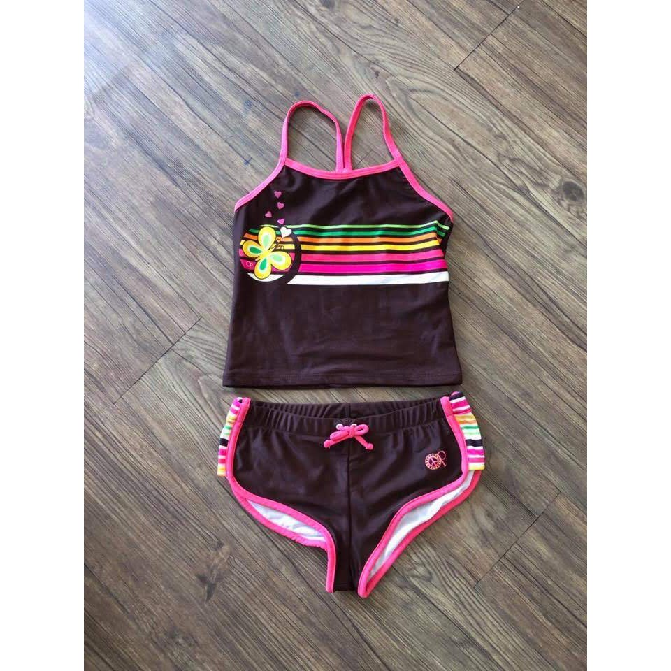 Bộ đồ bơi bé gái OP VNXK size 4-16 tuổi