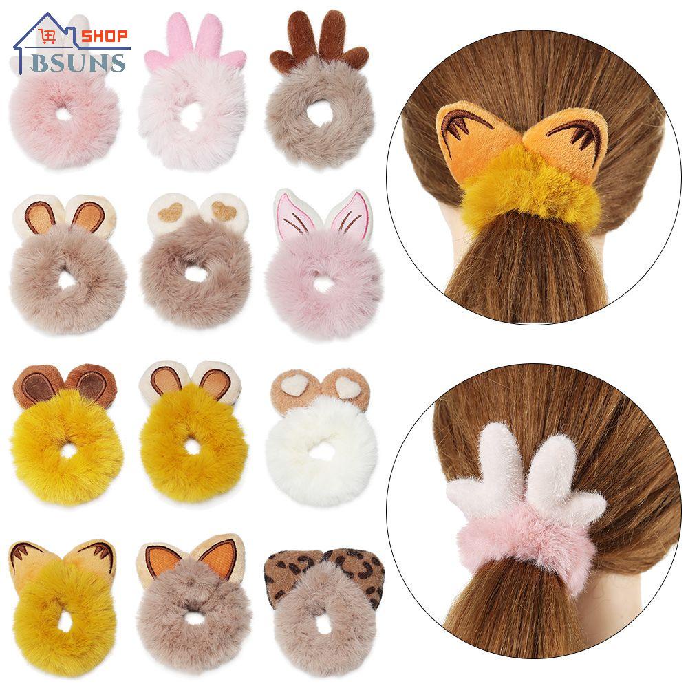 Băng đô cài tóc co giãn hình tai mèo dễ thương cho nữ