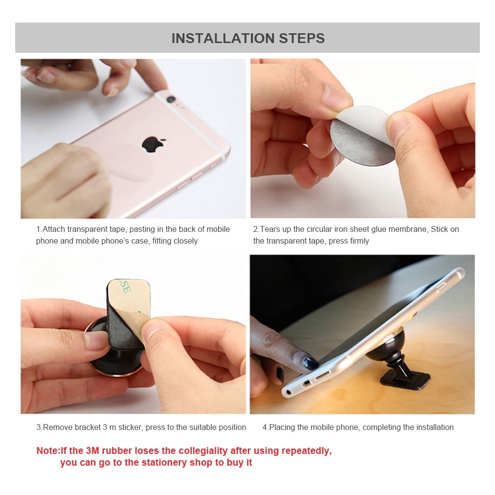 Baseus Magnetic Car Phone Holder Stand Magnet Mount For iPhone Xiaomi OPPO