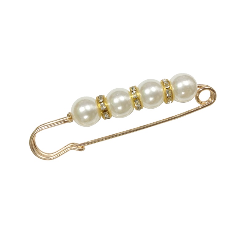 Ghim Cài Áo Đính Ngọc Trai Đa Năng Thời Trang Hàn Quốc Cho Nữ