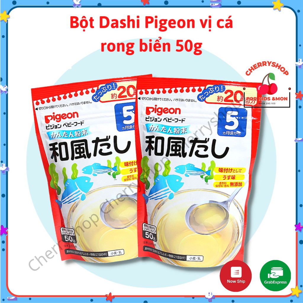 Bột nêm nước dùng Dashi Pigeon gói 50g - 56g