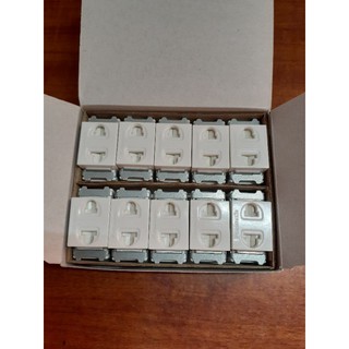 Ổ cắm đơn có màng che wnv 1081-7w