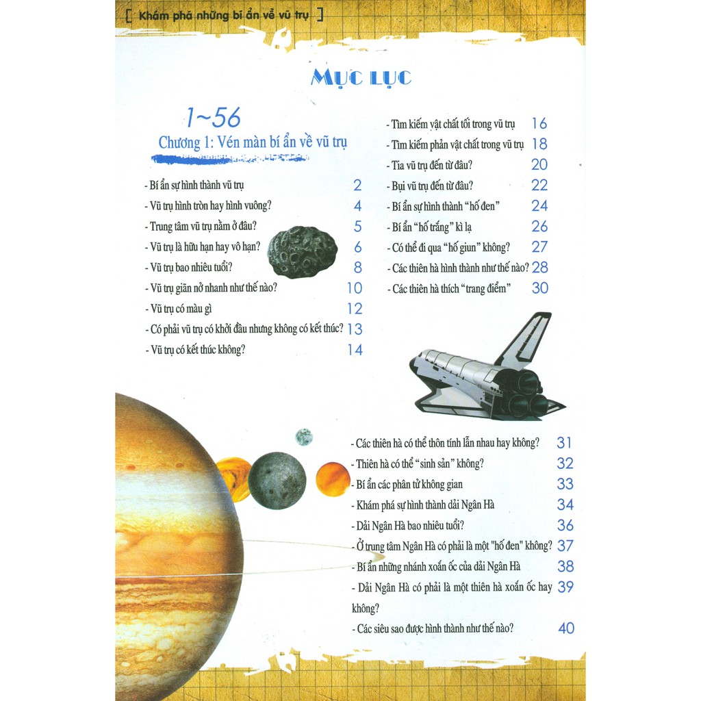 Sách - Khám Phá Những Bí Ẩn Về Vũ Trụ | BigBuy360 - bigbuy360.vn