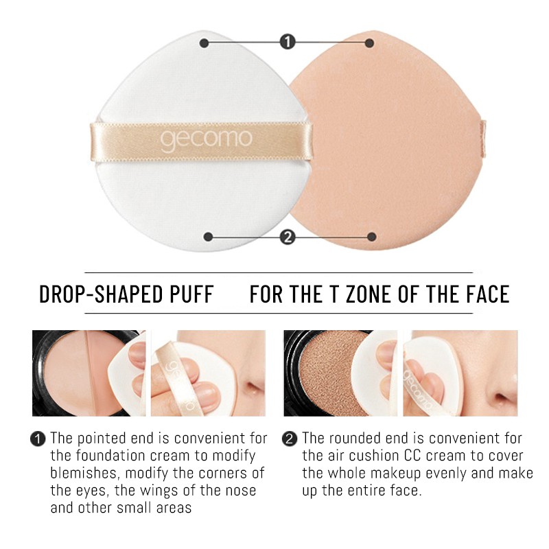 Girl's Heart Two-color Foundation Cream Cushion CC Cream Isolation Concealer Cushion BB Cream Long-lasting Moisturizing Doesn't Take Off Makeup Hot Spot