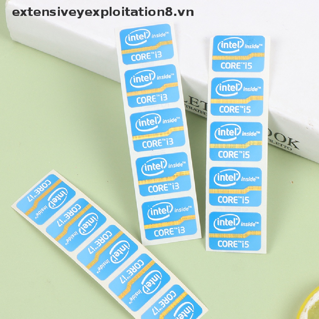 【extensive】 Ultrabook Performance Label Sticker Laptop Logo Sticker Intel Core i3 i5 i7 【vn】