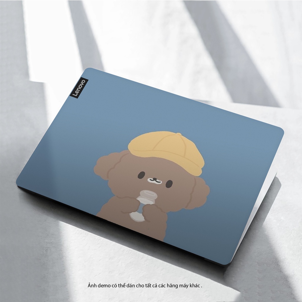 Miếng Dán Laptop Mẫu Poodle Cute - KSS 666 - Skin Dán Cho Mọi Loại Laptop - In Hình Theo Yêu Cầu