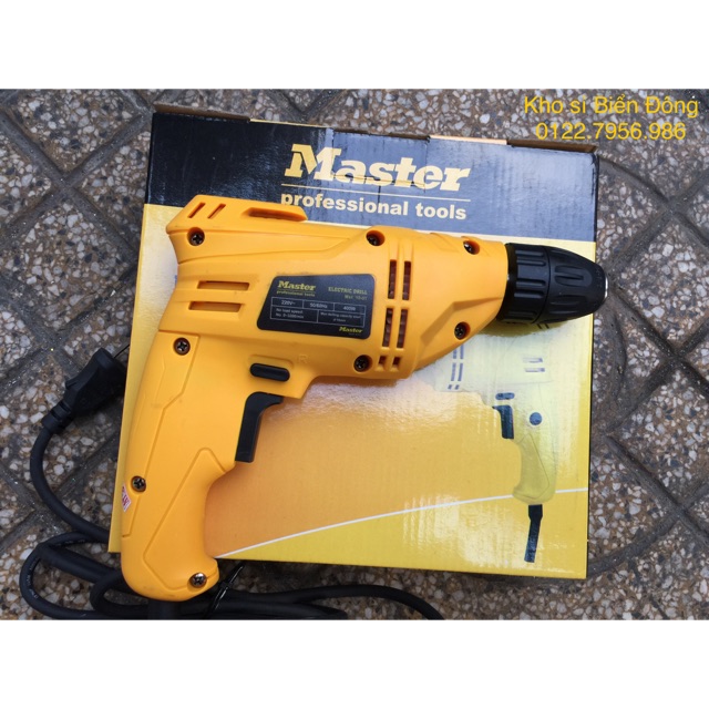 Máy khoan  FREESHIP  Máy khoan Master 10-01 10 ly khoan gỗ, tường, bắt vít