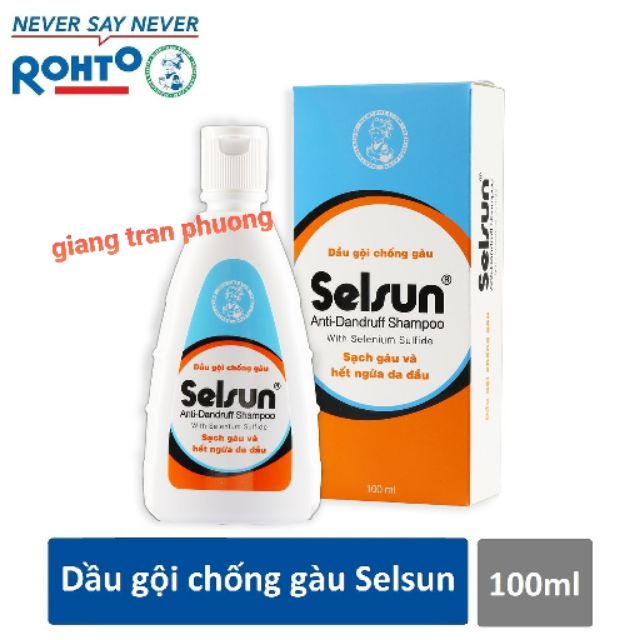 Dầu gội chống gàu Selsun 100ml