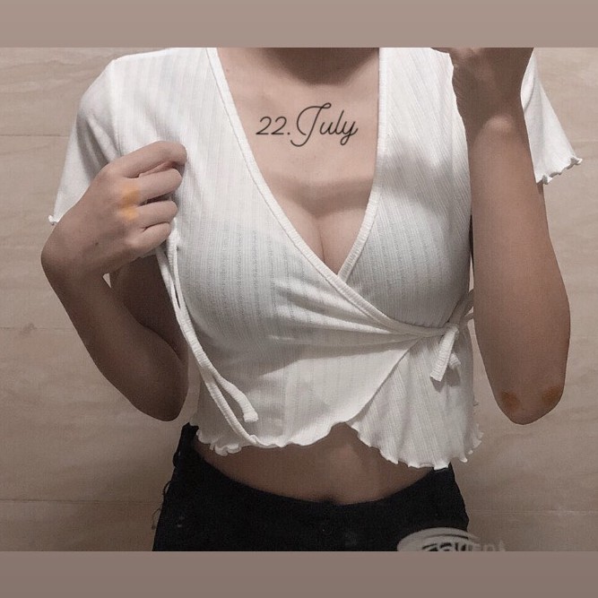 Áo Croptop dây đắp chéo siêu sexy🌵Kèm hình thật [hình feedback]🌵 vải mềm, vải đẹp