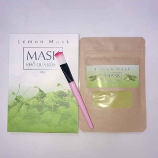 [QUÀ TẶNG NHƯ HÌNH] MẶT NẠ KHỔ QUA RỪNG LEMONBEAUTY