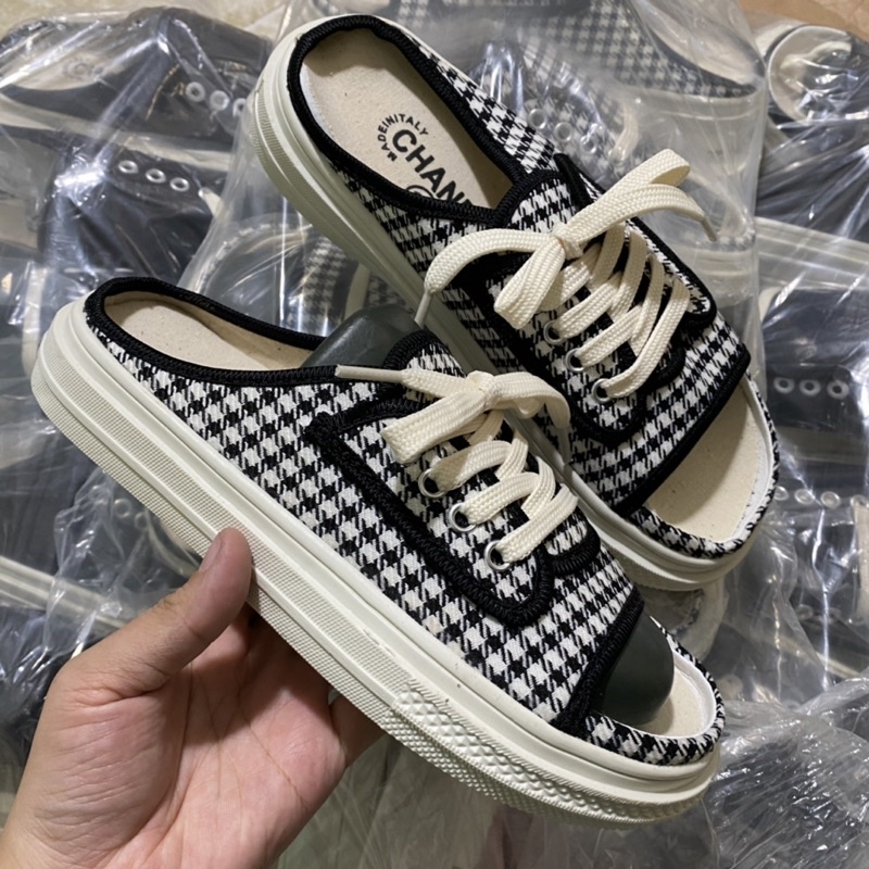 Giầy sục caro đi nhẹ êm hàng Fullbox