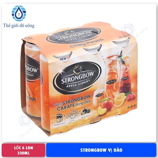 Strongbow vị đào loại 330ml