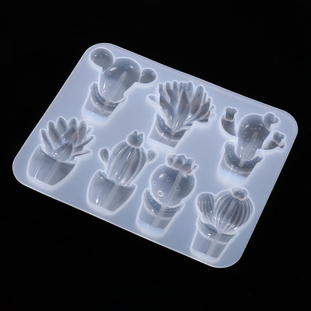 Khuôn Silicone Hình Cây Xương Rồng Dùng Làm Trang Sức DIY