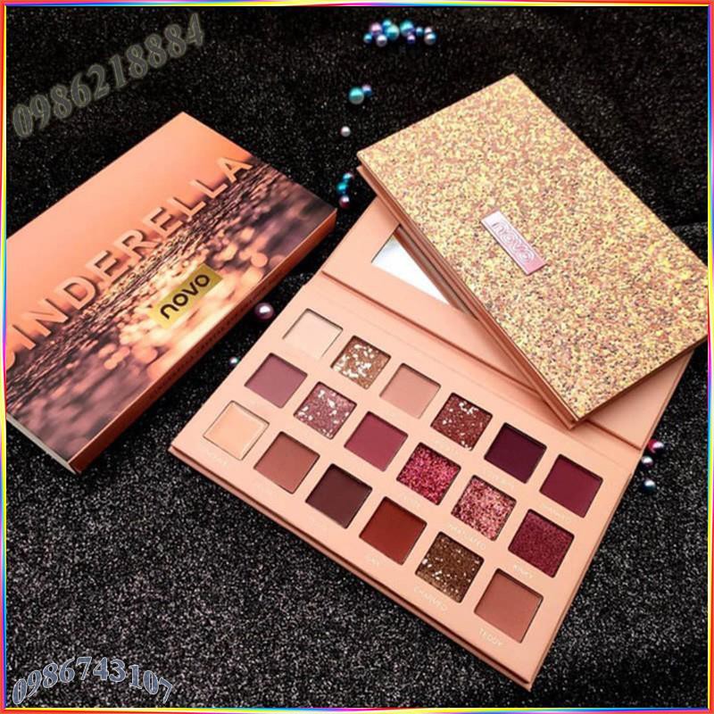 Bảng phấn mắt Novo Cinderella 18 màu ANV15 | BigBuy360 - bigbuy360.vn