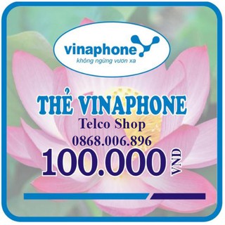 Thẻ Điện Thoại Vinaphone MG100K